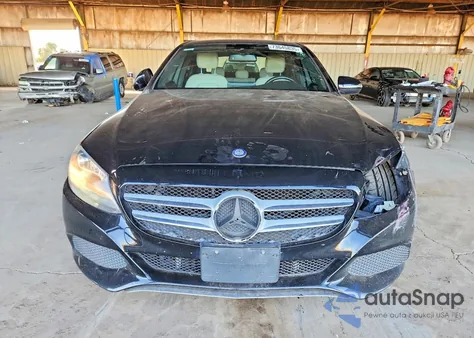 2015 Mercedes-Benz C 300 from USA, damaged, VIN 55SWF4JB7FU077912